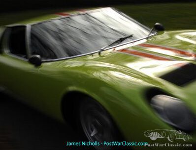 A Lambo Miura with overdrive?