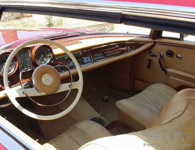The ex Queen Geraldine of Albania Mercedes-Benz 220SE Coupe 1965