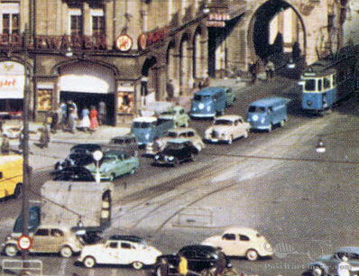 Same place, another day: Munchen Karlsplatz