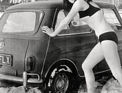 Freezing cold? Put on your bikini