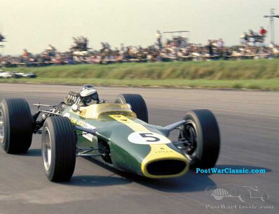 Jim Clark 'on his way' to Maastricht, Holland