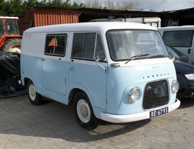 Diffuse start of million selling name Ford Transit. (update: even pre-war in North-America!)