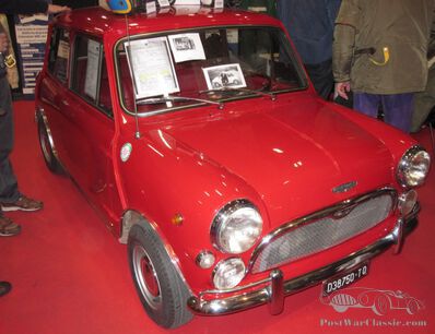 Is this Enzo Ferrari’s Mini Cooper ‘S’?