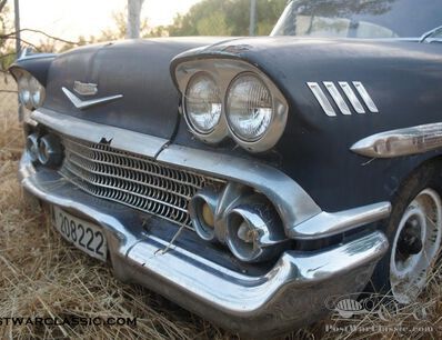 Lost & found after twenty years ´58 Bel Air... Diesel!