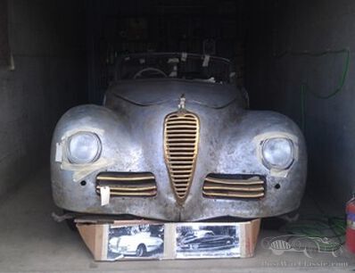 Rometsch bodied Alfa with Studebaker switch? (upd. Chrysler corp switch)