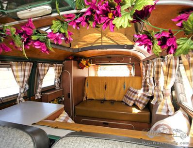 Home of the flower power generation: the VW Camper