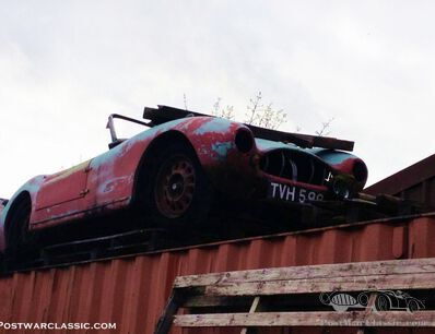A rooftop roadster mystery (Upd. Morris based Markham-Peasey Super Sabre)