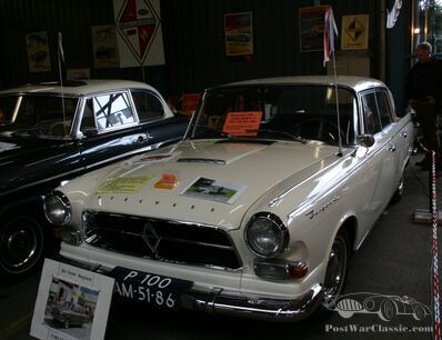 Air suspension Borgward P100  like on the MB 300 SE