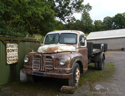 The 2.6 million GBP getaway truck.