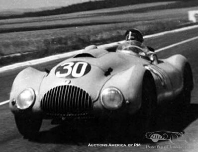The 1951 Wagner-BMW under research.