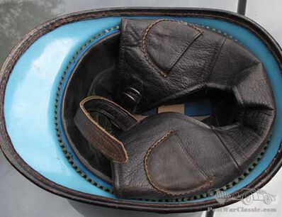 A leather Arai helmet Mystery