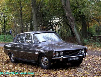 Back to winter service: Rover P6