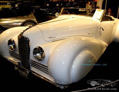 Dreamcars are still out there! 1946 Delahaye 135M Saoutchik
