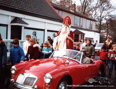 St. Nicolas, a new car every year.