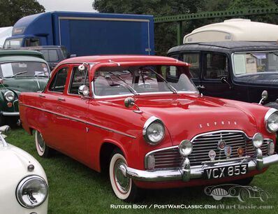 Spotlight on Ford Zephyr. (Update: + 1954 Daimler Conquest Roadster)