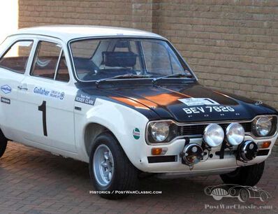 Ford Escort with many famous names