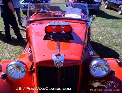 An MG TD with V8 Hemi Oomph!