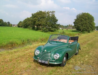 PostWarClassic of the week: 1954 Auto Union DKW Karmann Kabriolett