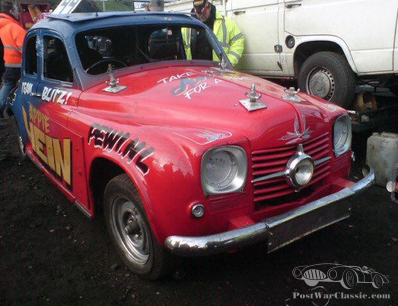 Banger racing a rarity