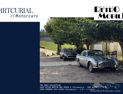 Rétromobile 2019 by Artcurial Motorcars