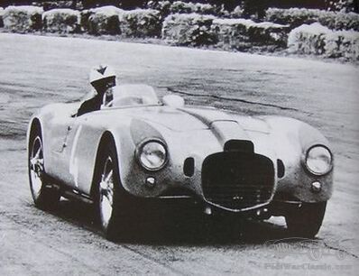 The only original Lancia D23 Spyder Pininfarina remaining on display at 26th edition of InterClassics Maastricht 