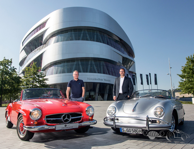 Mercedes Classic celebrates Porsche Classic - really