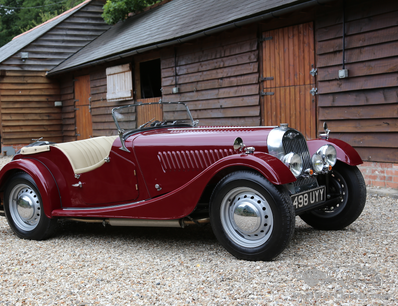 Morgan Plus Four back on the road