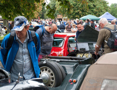 Golden Oldies Display for Beaulieu's International Autojumble