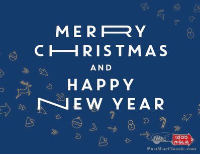 Christmas Card 1000 Miglia
