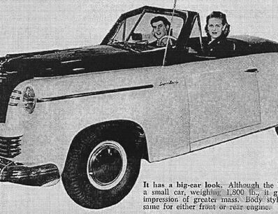 USA POSTWAR IKEA CAR