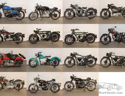 One of the motorcycles — or the entire collection in one go?