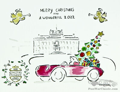 Concours d'Elegance Paleis Soestdijk Christmas card
