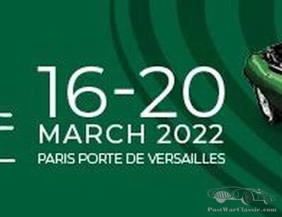 The Retromobile show is postponed to March