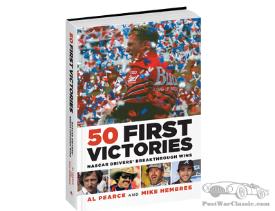 New Book: 50 First Victories. Strap in for a riveting ride through the landmark first victories of NASCAR’s biggest stars