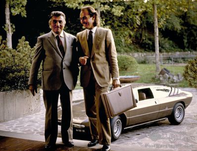 Père et fils Lamborghini