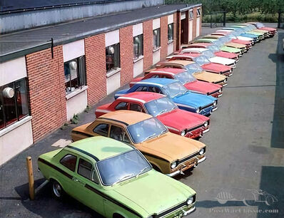 British racing green (and red, and yellow, and blue)