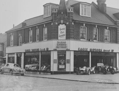 Sports-car shopping in south London