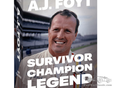 Available now from Octane Press: new authorised biography of A. J. Foyt