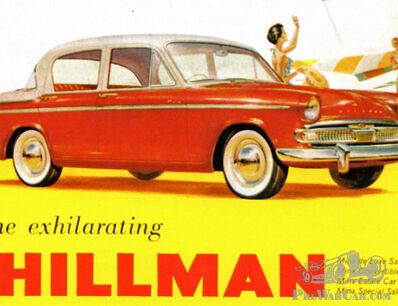 Un tocco di stile americano: il “coraggioso” restyling della carrozzeria Rootes per la potente Hillman Minx