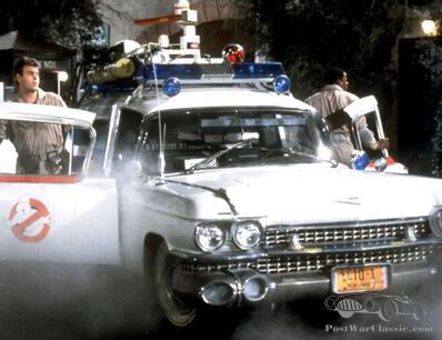 Ecto-1: la Cadillac spettrale di Ghostbusters
