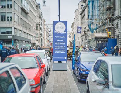 Un traguardo della Formula 1 celebrato nel cuore di Londra allo St James’s Motoring Spectacle