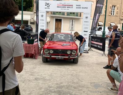 Zieleinlauf der Rallye des Princesses 2026
