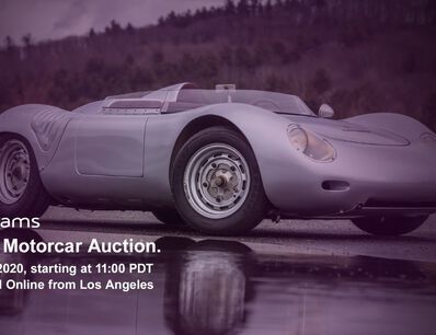 LIVE and online - Bonhams Quail Motorcar Auction starts at 11:00 PDT