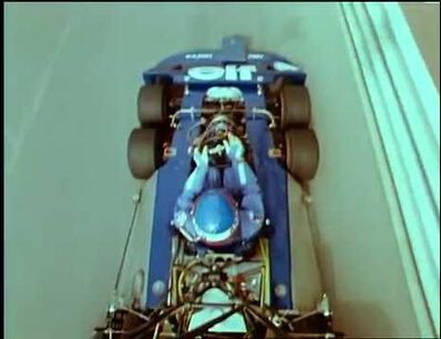 Patrick Depailler on Tyrrel P34 1977 Monaco on board