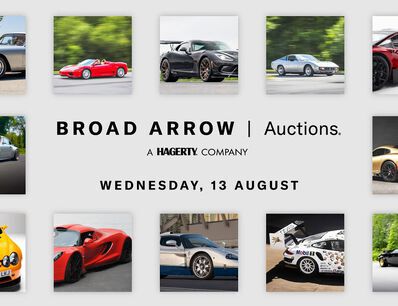 Live: Broad Arrow Auctions – Monterey Jet Center Auction 2025