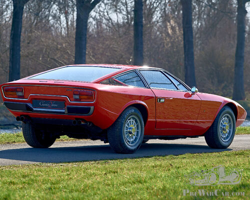 Powerful, impressive Maserati Khamsin 4.9 liter from 1976, LOW MILEAGE