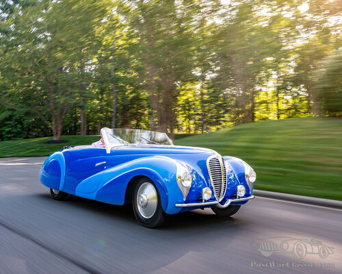 1948 Delahaye 135 MS Cabriolet by Faget Varnet | RM Sotheby's | The Monterey Auction