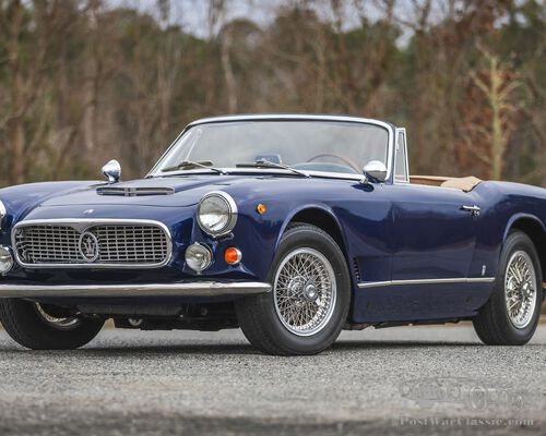 1962 Maserati 3500 GT Vignale Spyder | The Quail Auction 2026