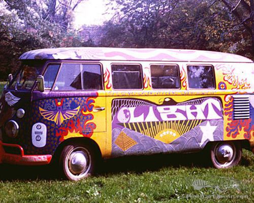 Und dann ward Licht: die Geschichte des Woodstock-Busses
