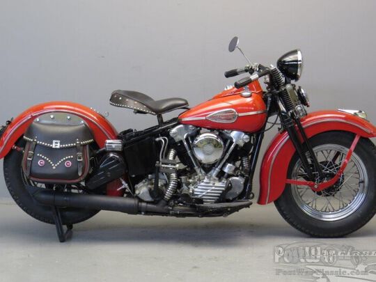 Motorbike Harley-Davidson Knucklehead model 46F 1946 for sale